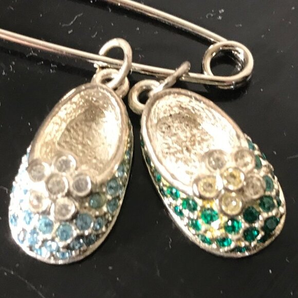 Firenza Baby Shoes 3 Charms Shoe Charm Deadstock NWT Boy Girl Mothers day Gift - Picture 2 of 5
